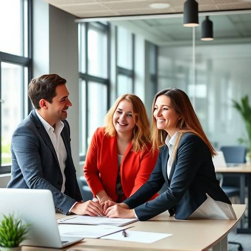PrimePath Advisors team collaborating in a modern office environment
